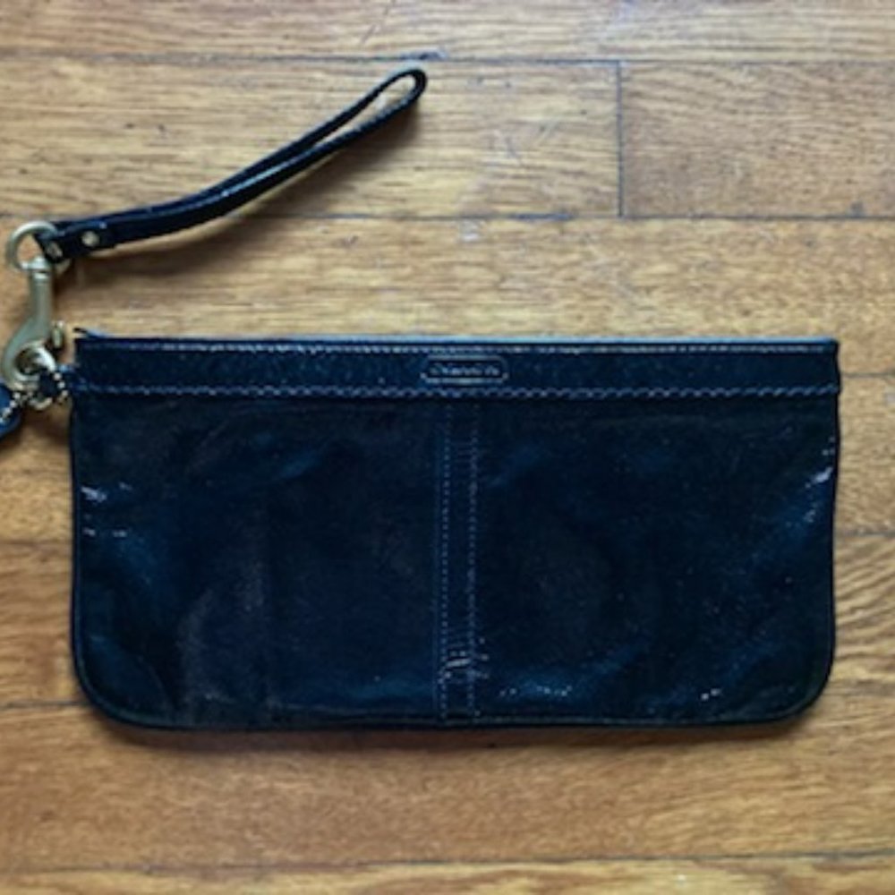 Coach Patent Leather Wristlet